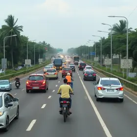 Anchieta e Imigrantes Lentas Sentido SP Agora