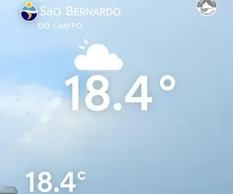 previsão do tempo em São Bernardo do Campo